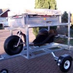 19 It cost £110 to have the trailer collected and galavised, which is a lot but saves the worry of the weather rusting the steel.
