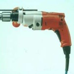 Electric Drill, or a Bench Grinder