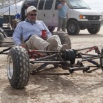 Ken Shaw with his Quad